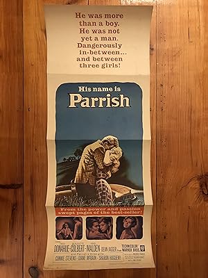 Parrish Insert 1961 Troy Donahue, Claudette Colbert