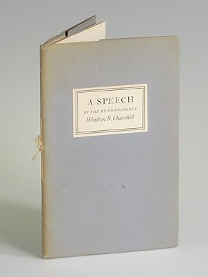"The War Situation", A Speech before the Parliament of England on 11th November 1942 By The Right...