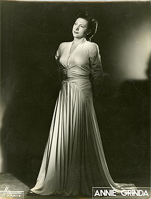 "Annie GRINDA" Photo originale HARCOURT années 30