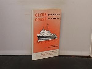 Clyde Coast Steamer Services 28th May to 30th September 1960