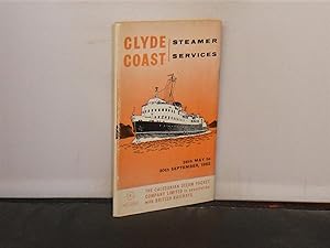Clyde Coast Steamer Services 26th May to 30th September 1962