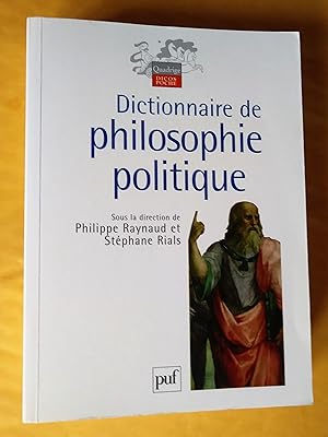 Dictionnaire de philosophie politique, troisième édition complétée