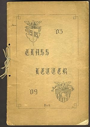 USMA Class Letter for the Class of 1905