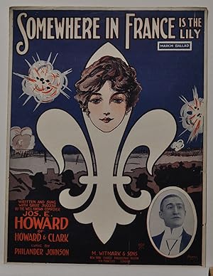 Somewhere in France Is the Lily (Sheet music)