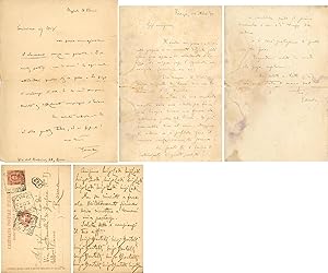 Due lettere ed una cartolina postale indirizzati a Luigi Lodi
