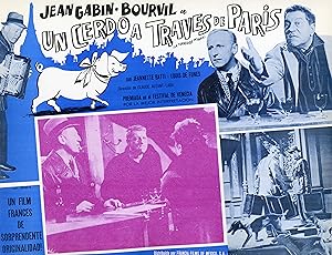 "LA TRAVERSÉE DE PARIS" Réalisé par Claude AUTANT-LARA en 1956 avec Jean GABIN et BOURVIL (GAUMON...