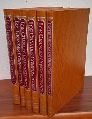 Enciclopedia Salvat de Los Grandes compositores ((Obra completa, 5 tomos) + Instrumentos, intérpr...