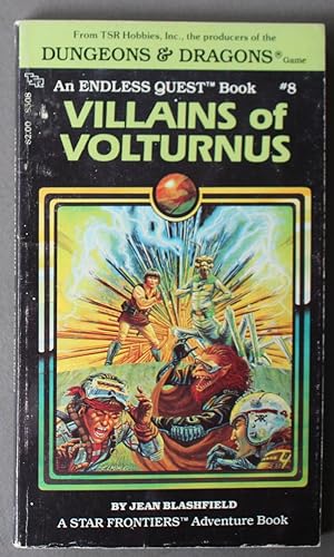 Villains of Volturnus (Endless Quest Book #8 / A Dungeons & Dragons Adventure Book - choice your ...