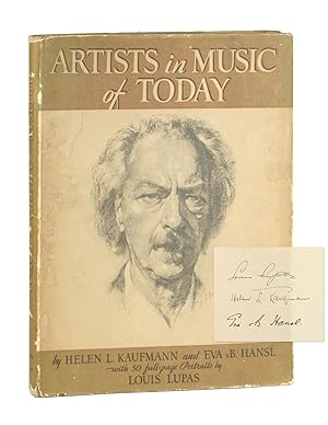 Artists in Music of Today [Signed by All Three Contributors]