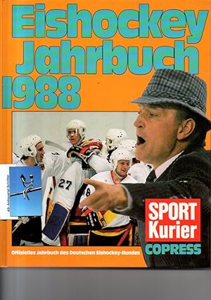 Eishockey Jahrbuch 1988. Offizielles Jahrbuch des Deutschen Eishockey-Bundes.