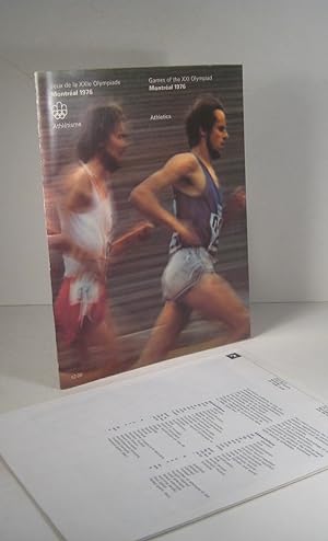 Jeux de la XXIe Olympiade. Montréal. 1976. Atlhétisme / Games of the XXI Olympiad. Montréal. 1976...
