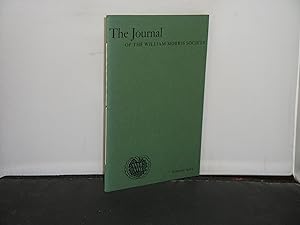The Journal of the William Morris Society Volume IV Number 3 Summer 1981