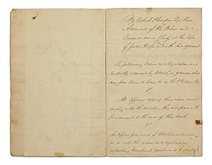 Naval Regulations at St Helena during Bonapartes residence there with a sketch of him taken from...