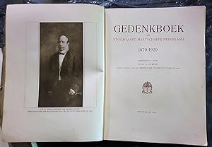 Gedenkboek der Stoomvaart Maatschappij Nederland 1870-1920