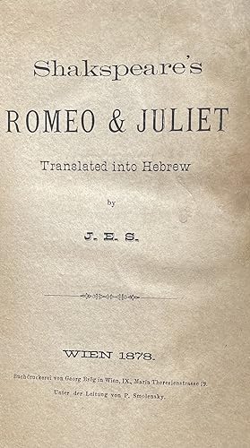 Romeo and Juliet (Ram and Yael)