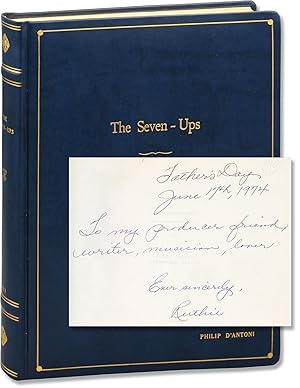 The Seven-Ups (Original screenplay for the 1973 film, presentation copy belonging to director Phi...