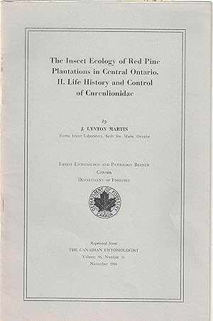 The Insect Ecology of Red Pine Plantation in Central Ontario. II. Life and Control of Curculionidae
