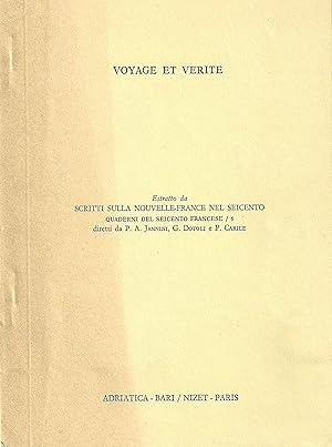 Voyage et Vérité Estretto da Scritti sulla Nouvelle-France nel seicento