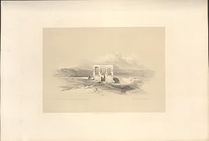 [Temple of Isis on the roof of the great Temple of Dendera]