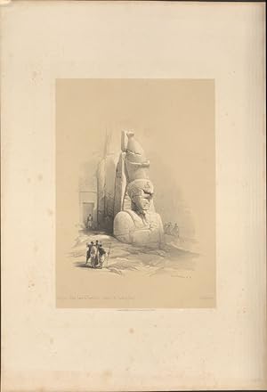 [One of Two Colossal Statues of Rameses II]