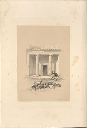 [Entrance to the Caves of Beni Hasan]