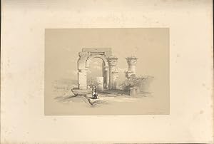 [Ruins Temple on the Island of Biggeh. Nubia]