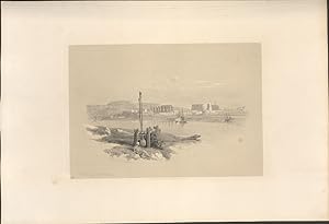 [Ruins of Luxor from the South west]