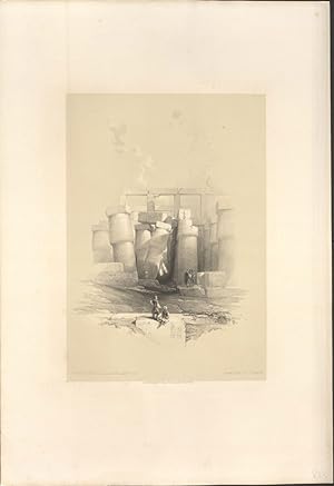 [Part of the Hall of Columns at Karnak]