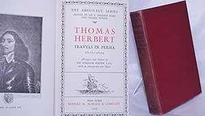 Thomas Herbert: Travels in Perisa, 1627-1629