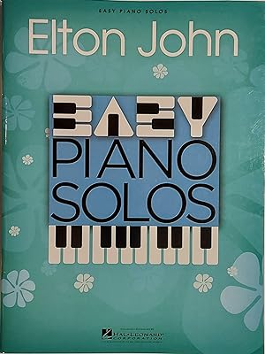 Elton John - Easy Piano Solos (PIANO, VOIX, GU)