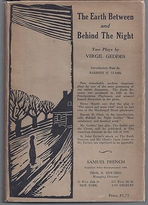 The Earth Between and Behind the Night : Two Plays