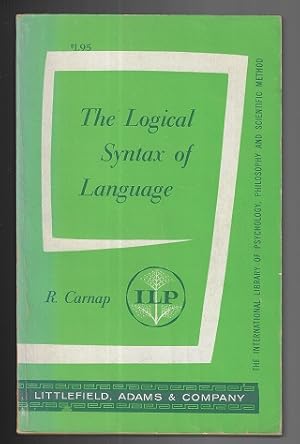 The Logical Syntax of Language