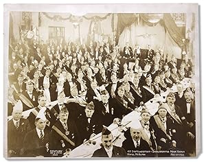 [1925 Photograph of the Stiftungsfest or Anniversary Gathering of the Schlaraffia in New York City]