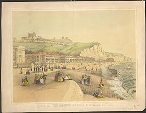 View of the Marine Parade & Castle, Dover