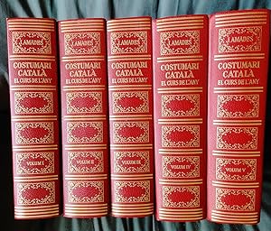 Costumari Català. El Curs de L'any 5 Vols. 1982