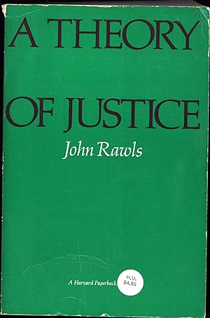 A Theory of Justice / A Harvard paperback