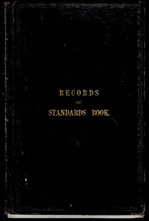 Weights and Measures Office Records of Standards Book: Two Volumes 1917-1937, 1938-1974