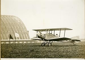 "L'avion CAUDRON piloté par FINAT" Photo de presse originale G. DEVRED Agence ROL Paris (1931)