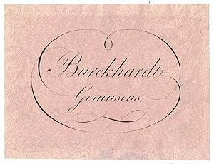 Burckhardt-Gemuseus.