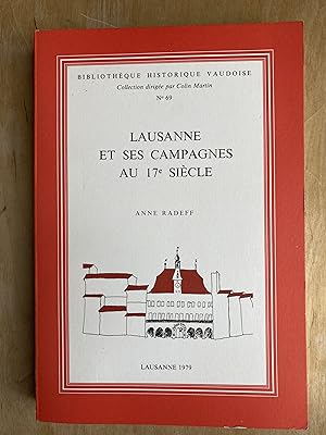 Lausanne et ses campagnes au 17e siècle.