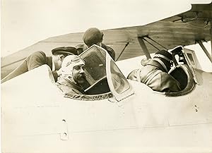"Départ de Monsieur DUMESNIL, Ministre de l'Air, au Bourget le 28 Aoùt 1931" Photo originale de G...