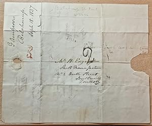 Original Folded Letter.