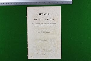 Sermon d'actions de graces preche a Saint-Pierre le 21 Octobre 1838, a l'occasion du maintien de ...
