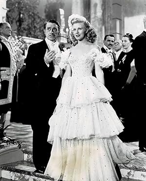 A VINTAGE CONTINUITY LAYOUT PHOTOGRAPH depicting GINGER ROGERS and EDUARDO CIANELLI in a scene fr...