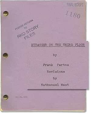 Stranger on the Third Floor (Original screenplay for the 1940 film noir)