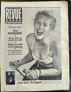 Zeitschrift REVUE, die Weltillustrierte, Nr. 49, 8. Dezember 1951