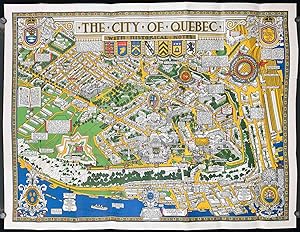 The City of Quebec with Historical Notes. (Envelope title: Carte Historique de la Ville de Quebec...