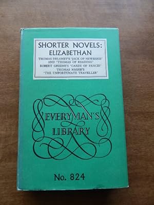 Shorter Novels: Elizabethan