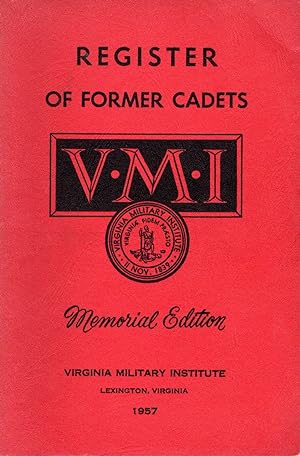Register of Former Cadets, Memorial Edition, 1957
