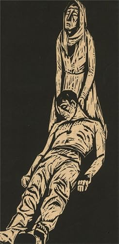 Arthur Kolnik (1890-1972) - Early 20th Century Woodcut, Despair